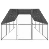 Vidaxl Buitenhok pro kuřata 3x10x2 m galvanizovaná ocel