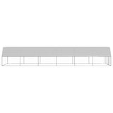 Vidaxl Outdoor Loft pro kuřata 3x12x2 m galvanizovaná ocel