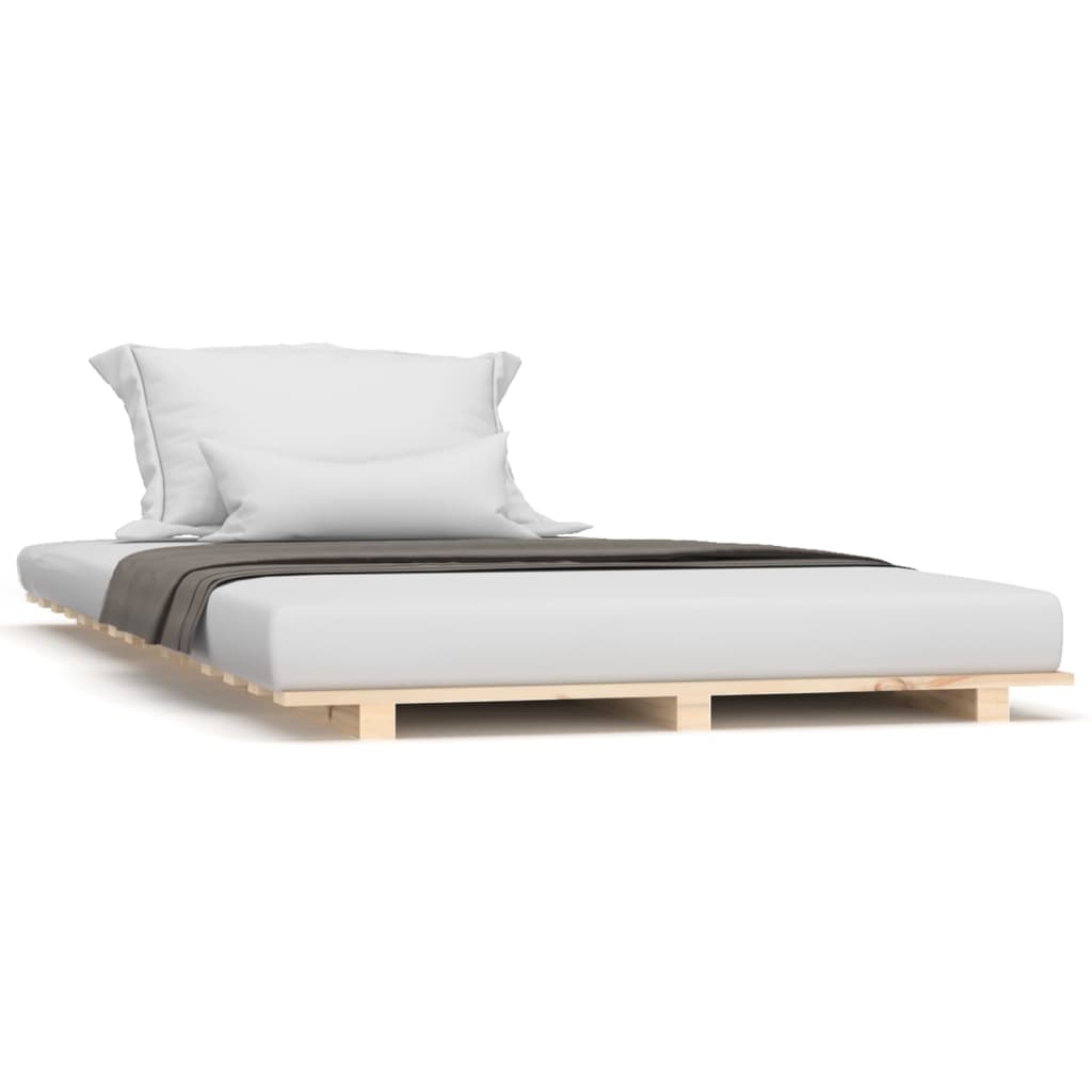 Vidaxl bedframe massief grenenhout 100x200 cm