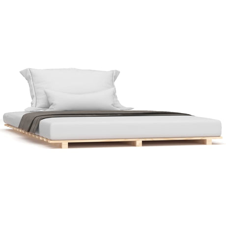 Vidaxl bedframe massief grenenhout 120x200 cm
