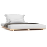 Vidaxl bedframe massief grenenhout 140x200 cm