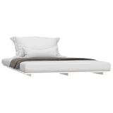 Vidaxl bedframe massief grenenhout wit 140x200 cm