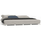 Vidaxl bedframe massief grenenhout wit 160x200 cm