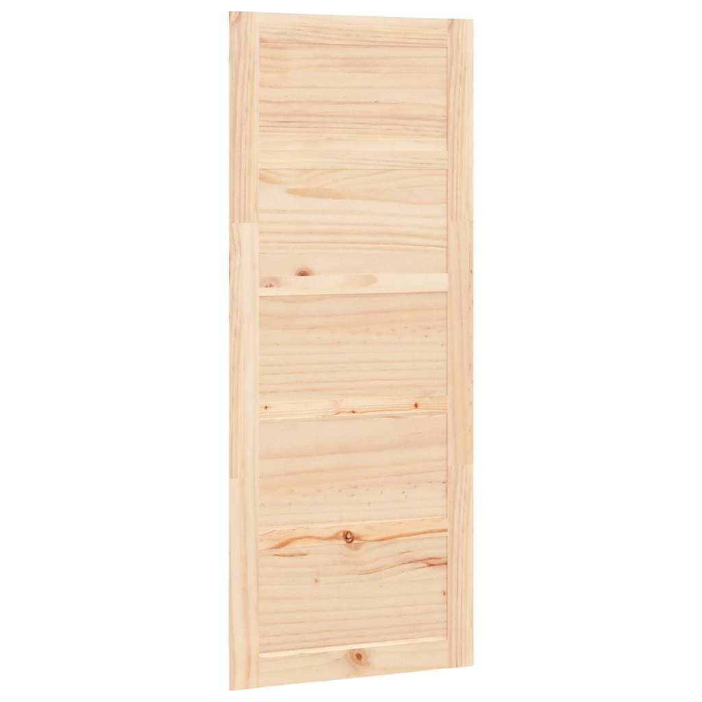 Vidaxl Sliding Porte 80x1.8x204.5 cm Pine solide