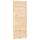 Vidaxl Sliding Porte 80x1.8x204.5 cm Pine solide