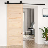 Vidaxl Sliding Porte 80x1.8x204.5 cm Pine solide