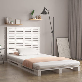Vidaxl hoofdbord wandmontage 96x3x91,5 cm massief grenenhout wit