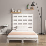 Vidaxl hoofdbord wandmontage 81x3x91,5 cm massief grenenhout wit