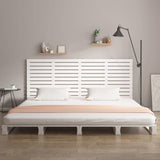 Vidaxl hoofdbord wandmontage 166x3x91,5 cm massief grenenhout wit