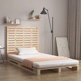 Vidaxl hoofdbord wandmontage 141x3x91,5 cm massief grenenhout