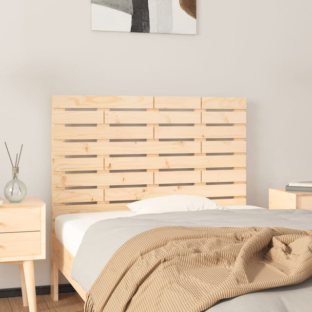 Vidaxl hoofdbord wandmontage 81x3x63 cm massief grenenhout