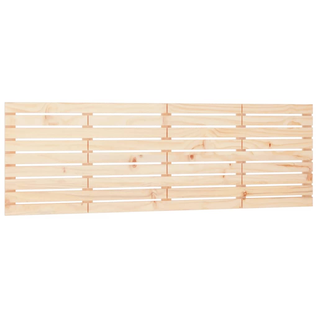 Vidaxl hoofdbord wandmontage 166x3x63 cm massief grenenhout