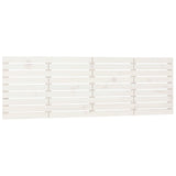 Vidaxl hoofdbord wandmontage 166x3x63 cm massief grenenhout wit