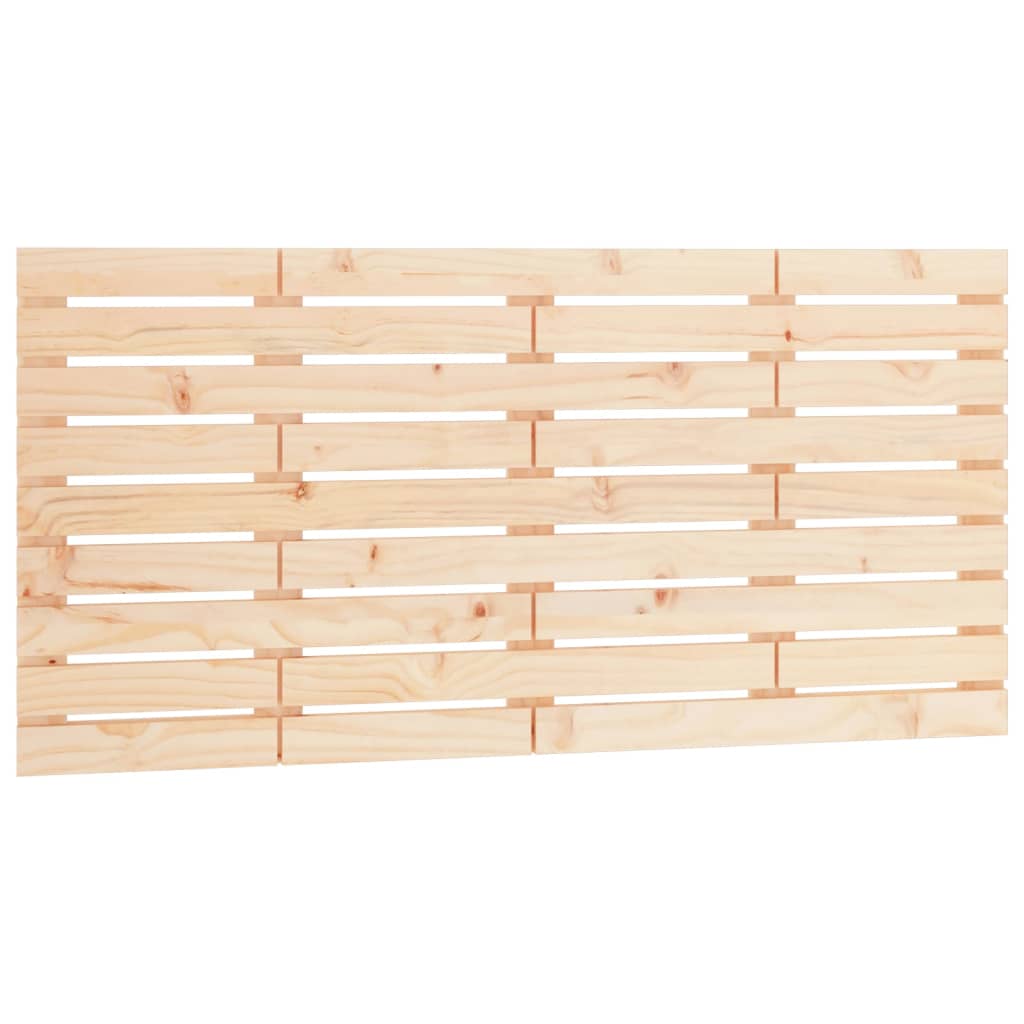 Vidaxl hoofdbord wandmontage 141x3x63 cm massief grenenhout