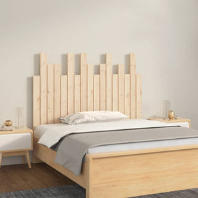 Vidaxl hoofdbord wandmontage 108x3x80 cm massief grenenhout