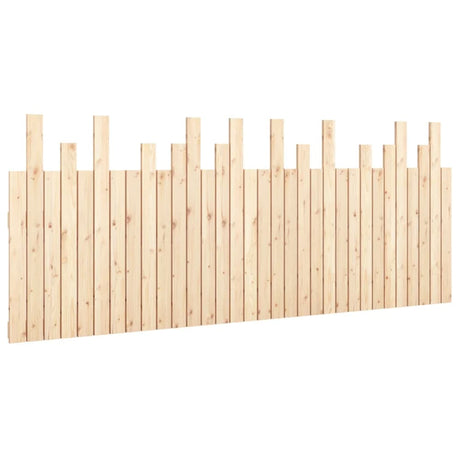Vidaxl hoofdbord wandmontage 204x3x80 cm massief grenenhout