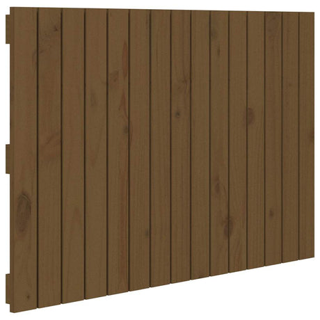 Vidaxl wandhoofdbord 95,5x3x60 cm massief grenenhout honingbruin