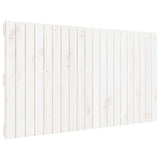 Vidaxl wandhoofdbord 127,5x3x60 cm massief grenenhout wit