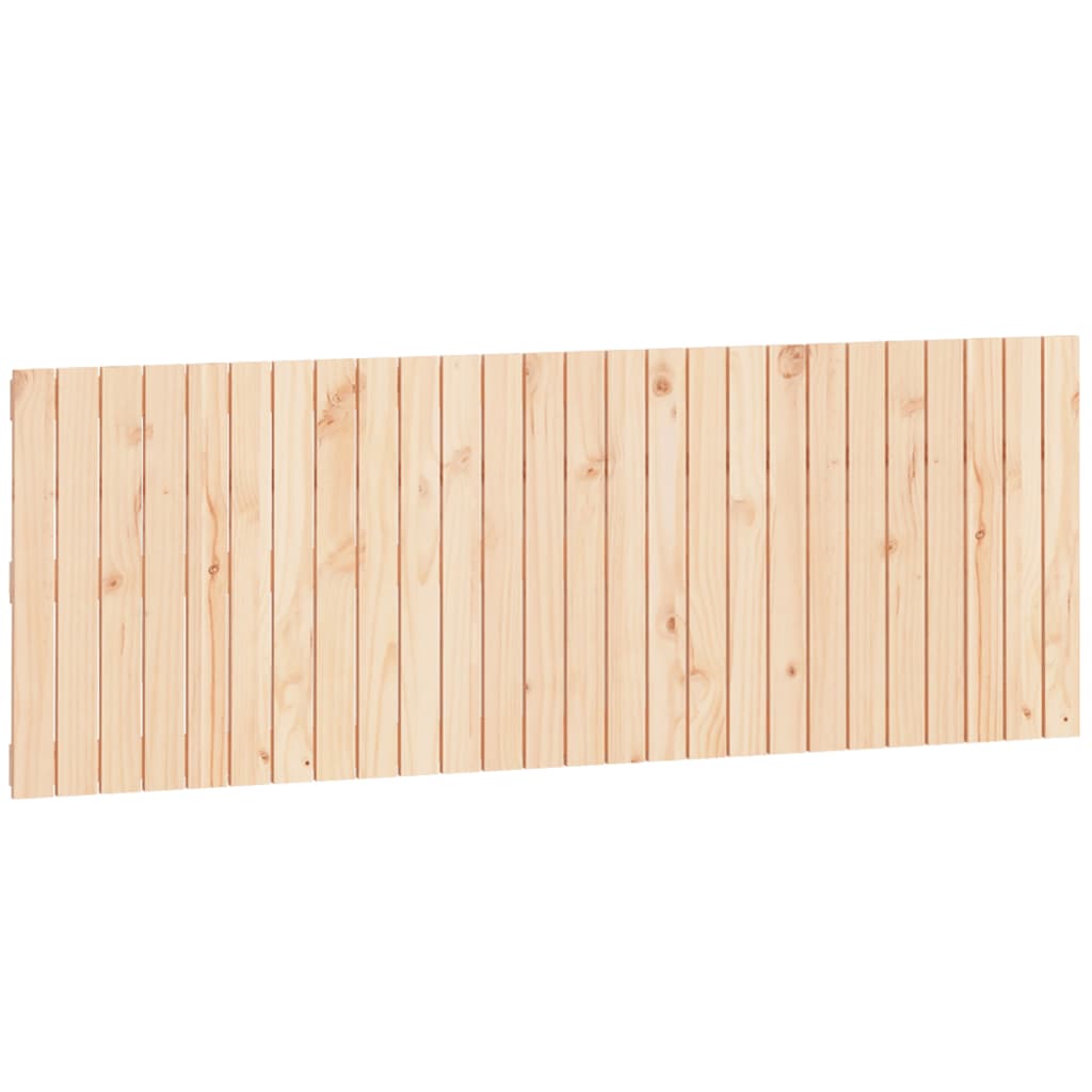 Vidaxl wandhoofdbord 166x3x60 cm massief grenenhout