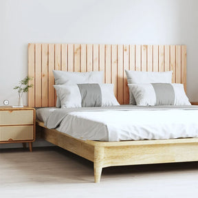 Vidaxl wandhoofdbord 166x3x60 cm massief grenenhout