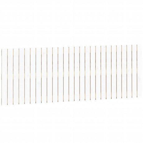 Vidaxl wandhoofdbord 166x3x60 cm massief grenenhout wit