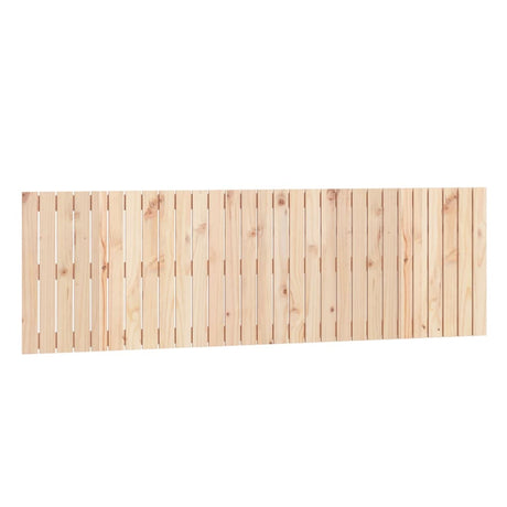 Vidaxl wandhoofdbord 185x3x60 cm massief grenenhout