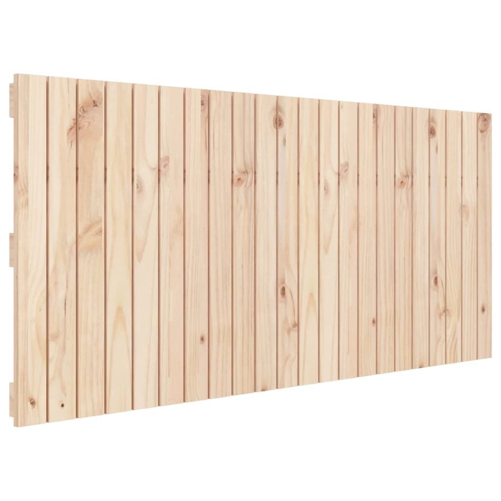 Vidaxl wandhoofdbord 140x3x60 cm massief grenenhout