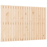 Vidaxl wandhoofdbord 127,5x3x90 cm massief grenenhout