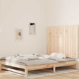 Vidaxl wandhoofdbord 127,5x3x90 cm massief grenenhout