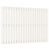 Vidaxl wandhoofdbord 127,5x3x90 cm massief grenenhout wit