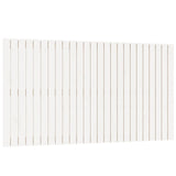 Vidaxl wandhoofdbord 159,5x3x90 cm massief grenenhout wit