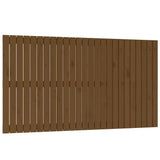 Vidaxl wandhoofdbord 159,5x3x90 cm massief grenenhout honingbruin