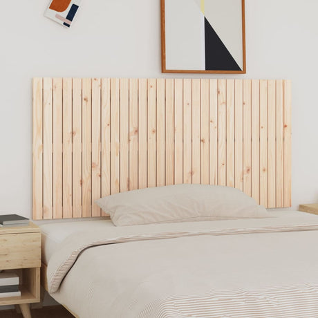 Vidaxl wandhoofdbord 185x3x90 cm massief grenenhout