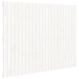 Vidaxl wandhoofdbord 146,5x3x110 cm massief grenenhout wit