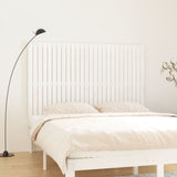 Vidaxl wandhoofdbord 166x3x110 cm massief grenenhout wit