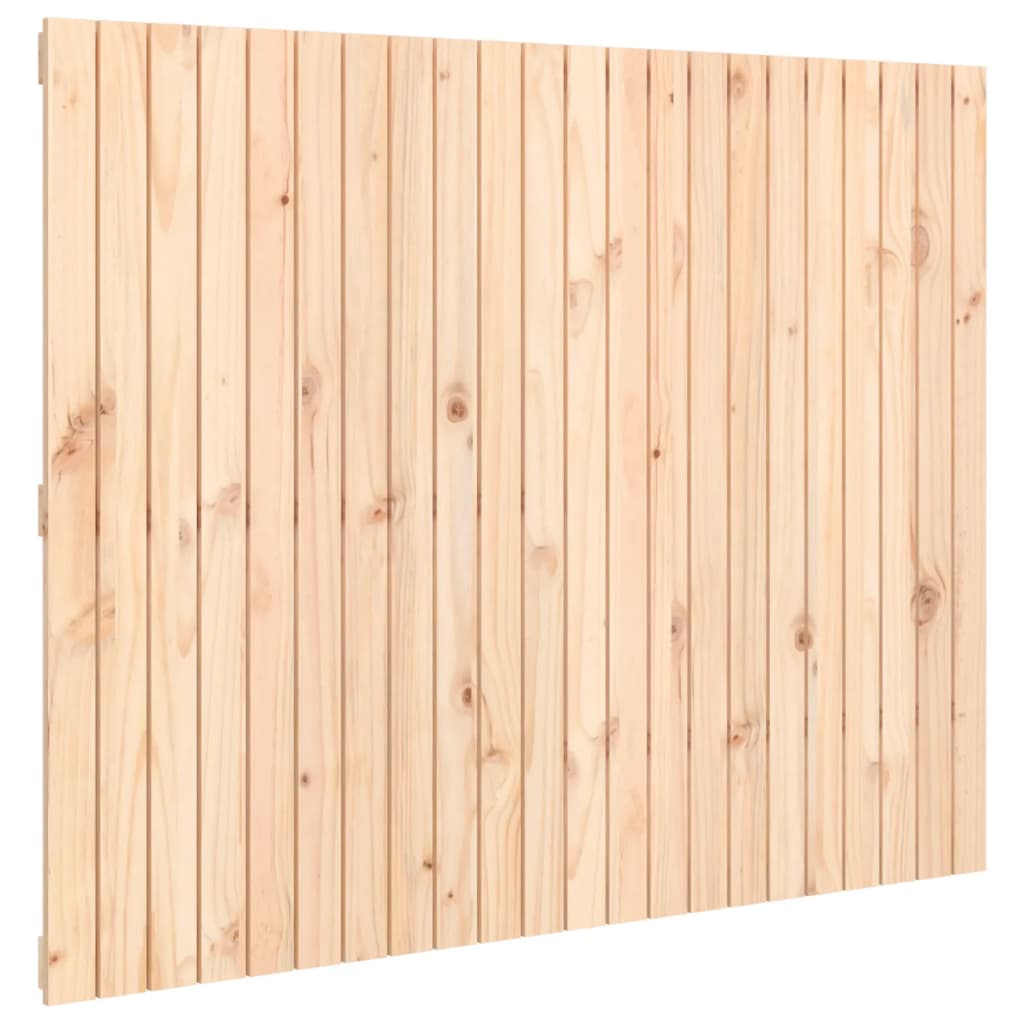 Vidaxl wandhoofdbord 140x3x110 cm massief grenenhout