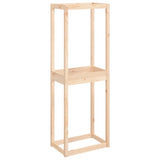 Rack de pneus Vidaxl 63x40x180 cm Pine solide