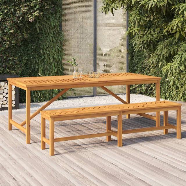 Vidaxl tuinbank 180 cm massief acaciahout
