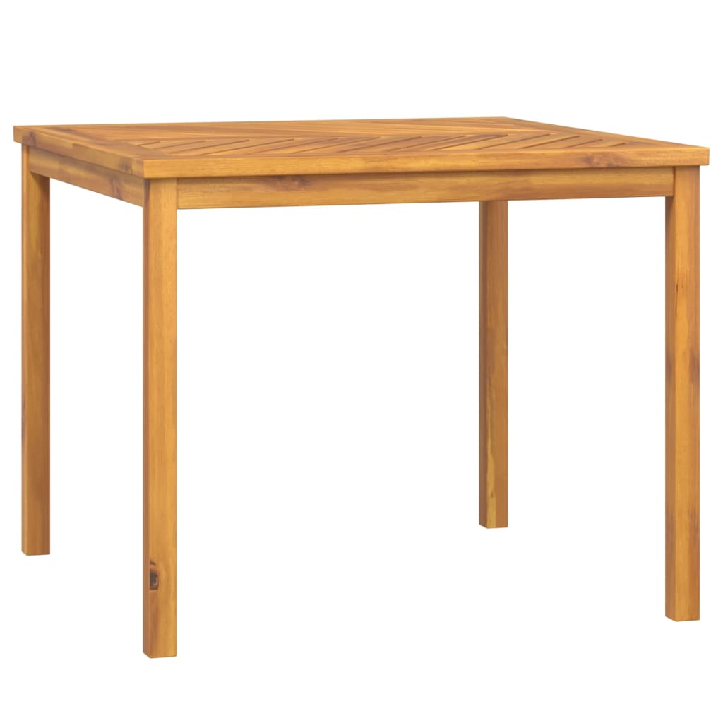 Vidaxl tuintafel 90x90x74 cm massief acaciahout