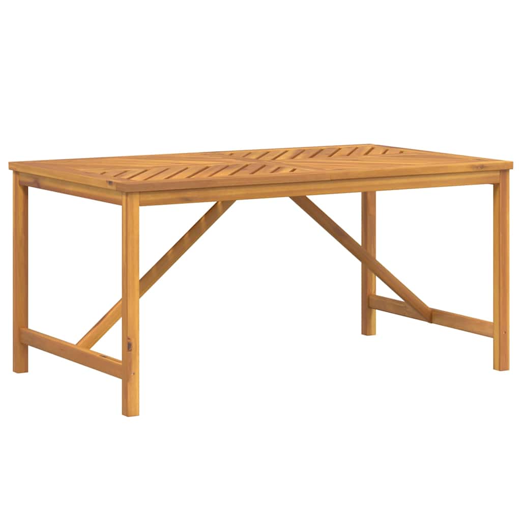 Vidaxl tuintafel 150x90x74 cm massief acaciahout