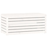 Vidaxl tuinbox 101x50,5x46,5 cm massief grenenhout wit