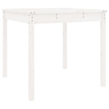 Vidaxl tuintafel 82,5x82,5x76 cm massief grenenhout wit