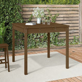 Vidaxl tuintafel 82,5x82,5x76 cm massief grenenhout honingbruin