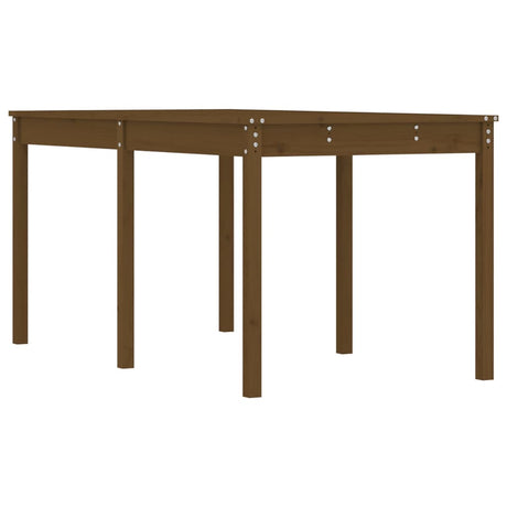 Vidaxl tuintafel 159,5x82,5x76 cm massief grenenhout honingbruin