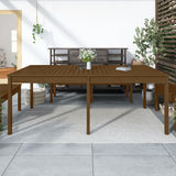Vidaxl tuintafel 203,5x100x76 cm massief grenenhout honingbruin