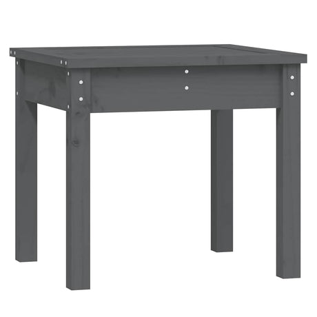 Vidaxl tuinbank 50x44x45 cm massief grenenhout grijs