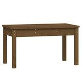 Vidaxl tuinbank 80x44x45 cm massief grenenhout honingbruin