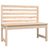Vidaxl tuinbank 109 cm massief grenenhout