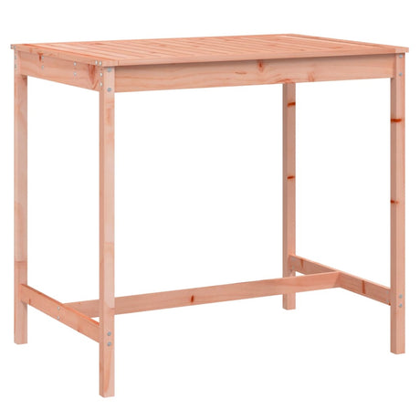 Vidaxl tuintafel 121x82,5x110 cm massief douglashout