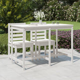 Vidaxl tuintafel 159,5x82,5x110 cm massief grenenhout wit
